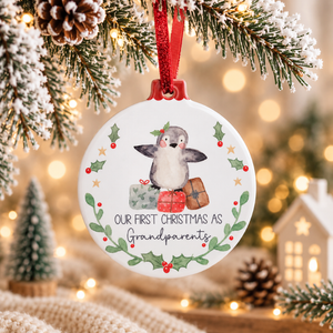 Christmas Ceramic Baby 1st Christmas Hanger