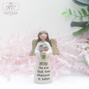Standing Mum Angel Ornament