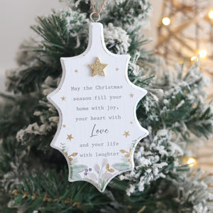 Christmas Sentimental Hanging Ornaments
