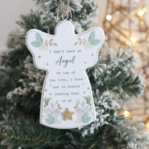 Christmas Sentimental Hanging Ornaments