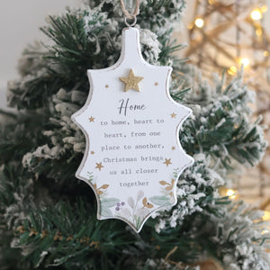 Christmas Sentimental Hanging Ornaments