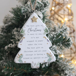 Christmas Sentimental Hanging Ornaments