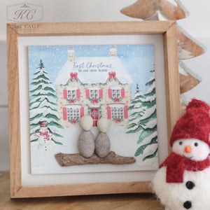 First Christmas In Our New Home Sign