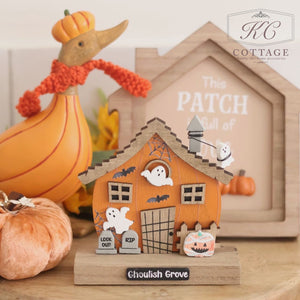 Halloween Spooktacular Spooky Houses Ornament