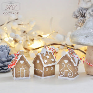Christmas Hanging Gingerbread Houses