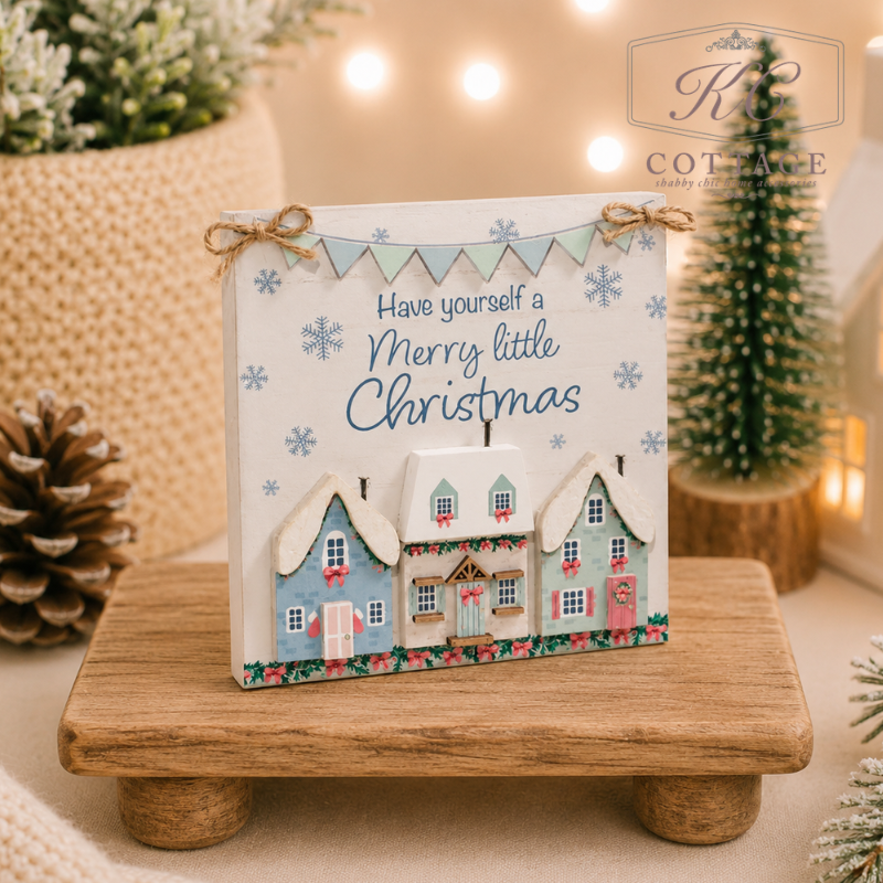 Christmas Have yourself a merry little christmas sign