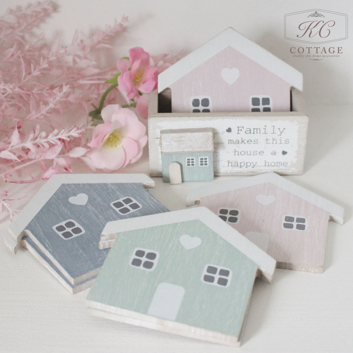 Love Lane Set of 6 Coasters