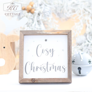 Cosy Christmas Sign