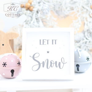Let It Snow Sign
