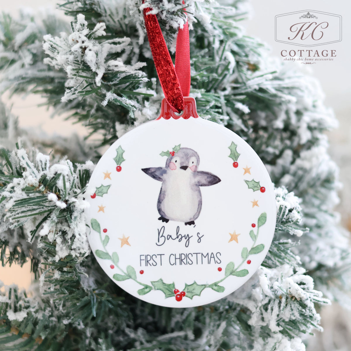 Christmas Ceramic 1st Christmas Hanger