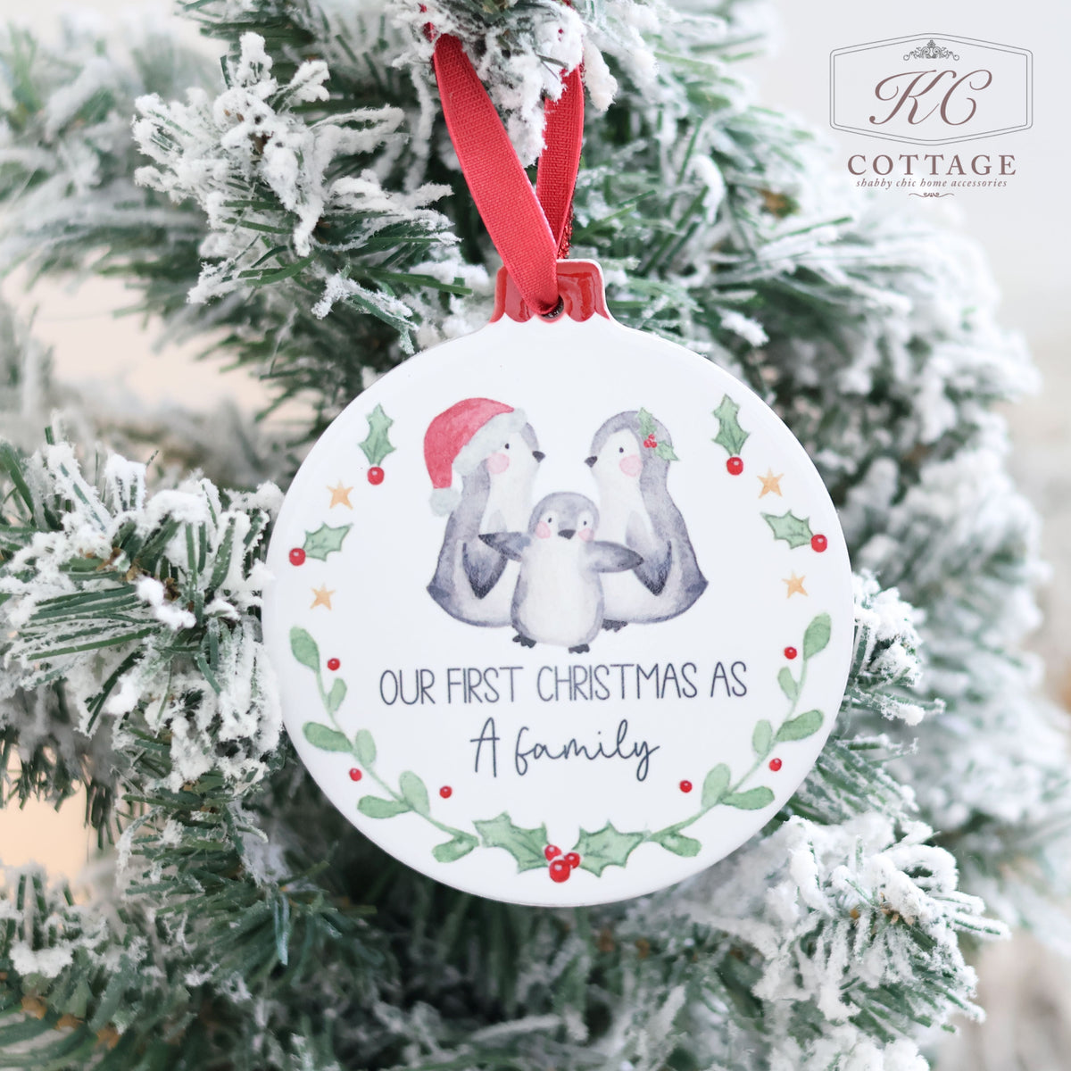 Christmas Ceramic 1st Christmas Hanger