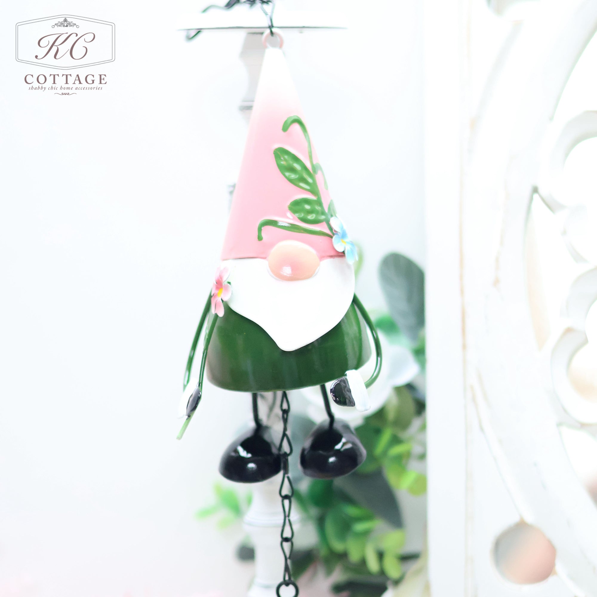 Bright Eyes Gnome Wind Chime