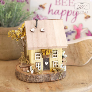Spring Rustic Cottage Wooden Ornament