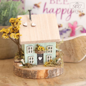 Spring Rustic Cottage Wooden Ornament