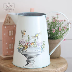 Decorative Bird Bath Design Cream Jug
