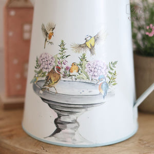 Decorative Bird Bath Design Cream Jug