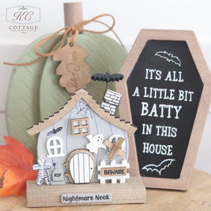 Halloween Spooktacular Spooky Houses Ornament