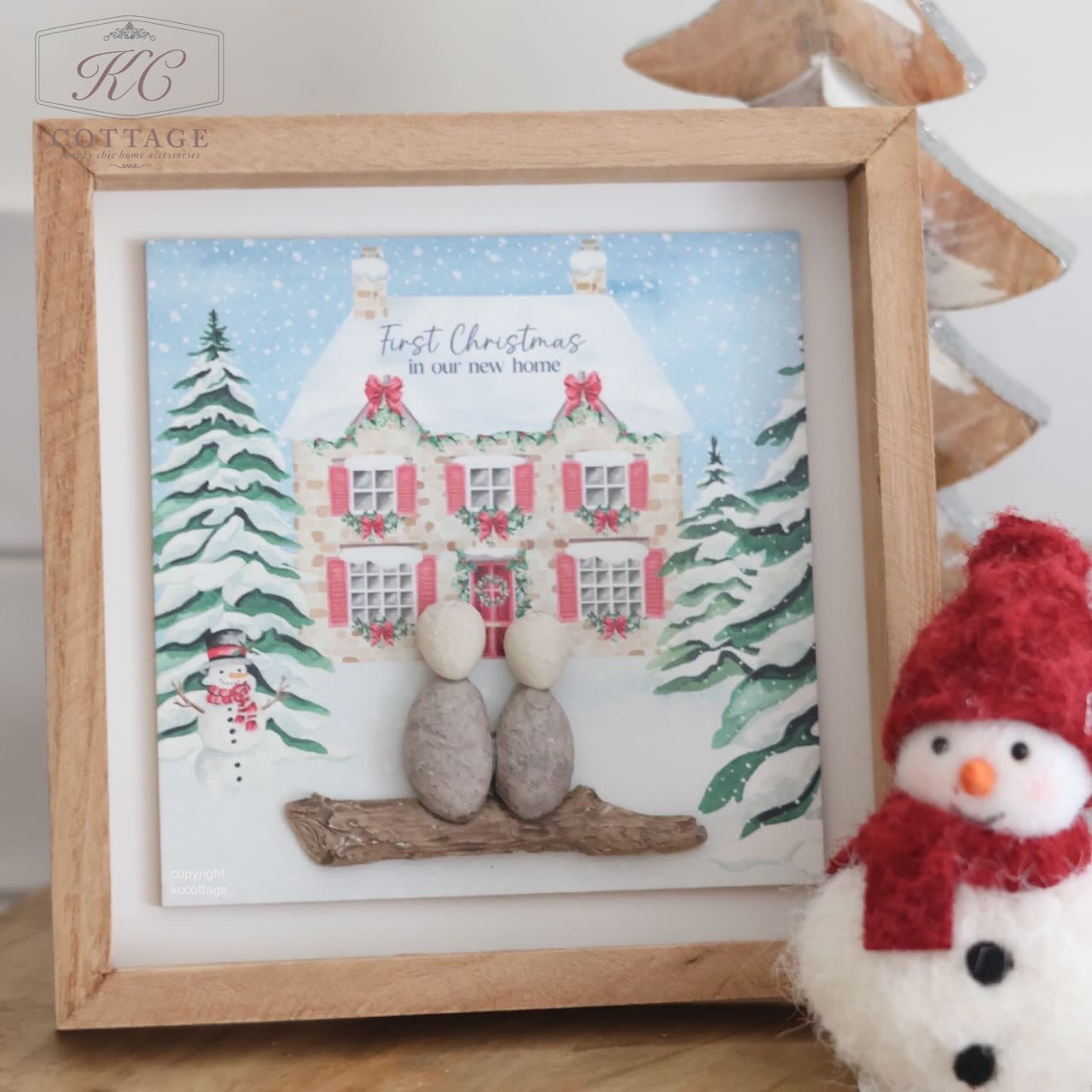 First Christmas In Our New Home Sign