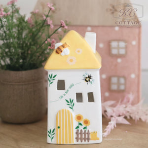 Stoneware Light-Up Life Is Bee-utiful House