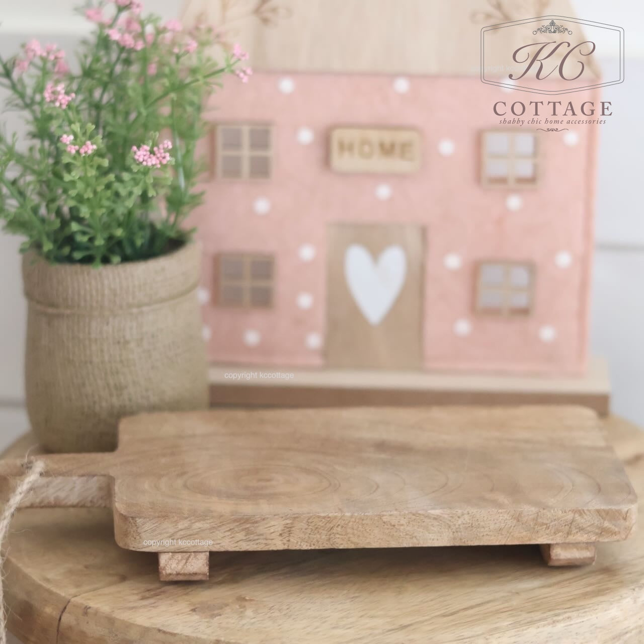 Mango Wooden Raised Mini Serving Tray