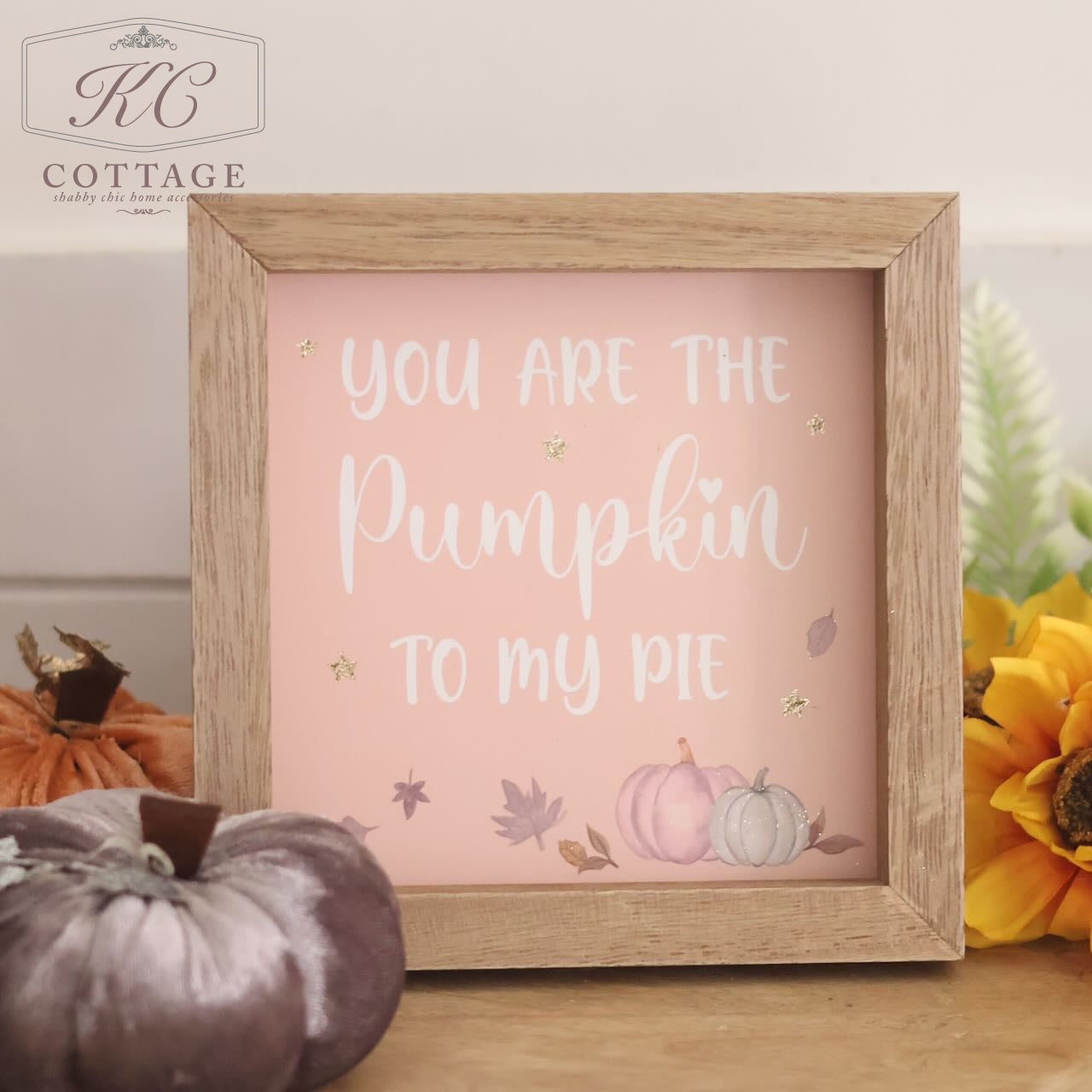 Autumn Pumpkin to My Pie Sign