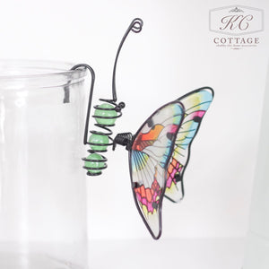 Butterfly Pot Hanger Green