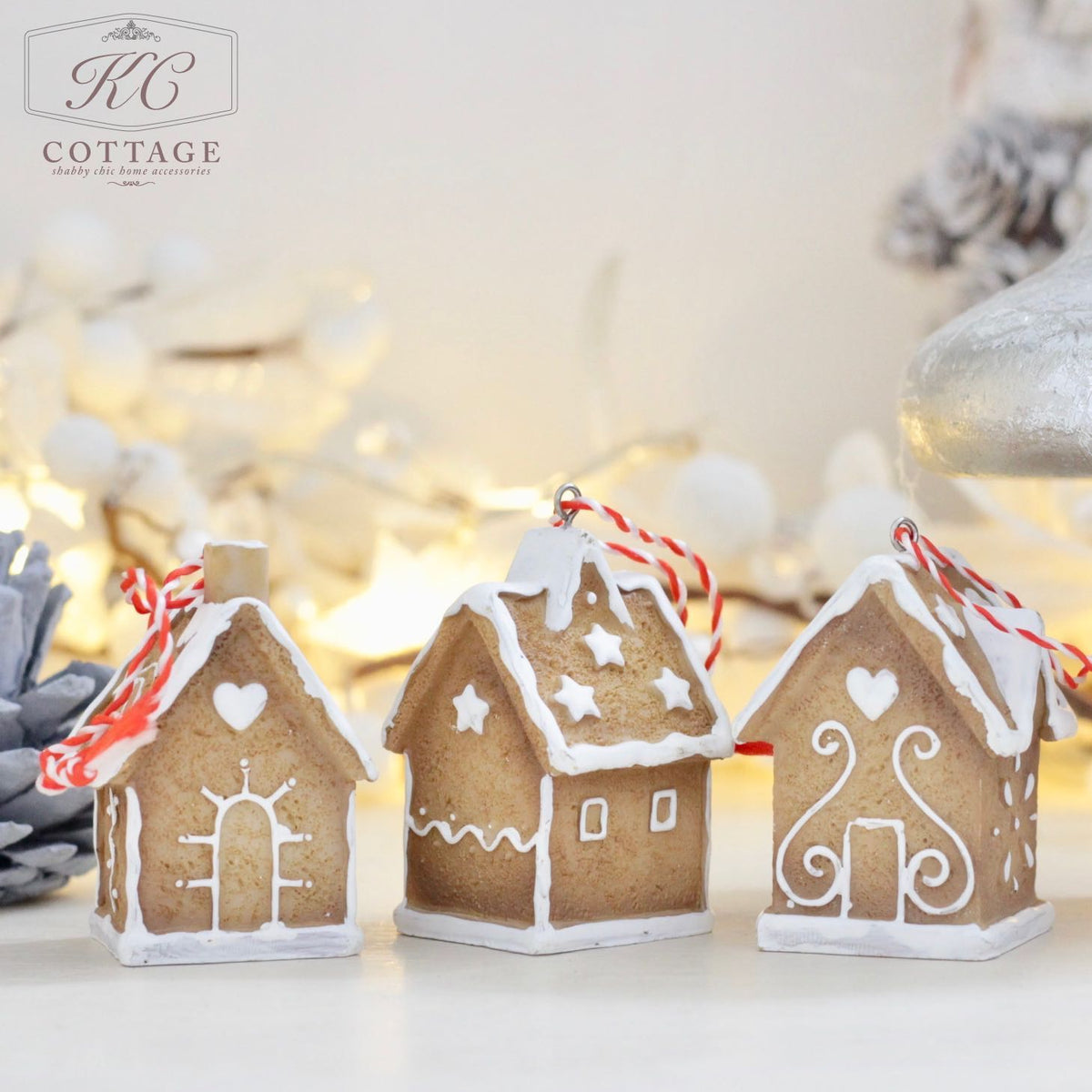 Christmas Hanging Gingerbread Houses