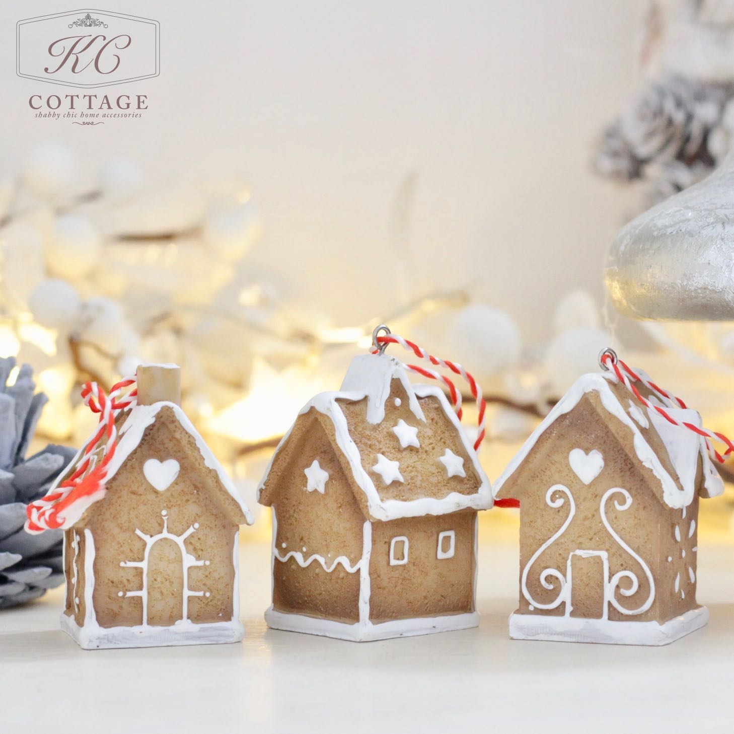 Christmas Hanging Gingerbread Houses