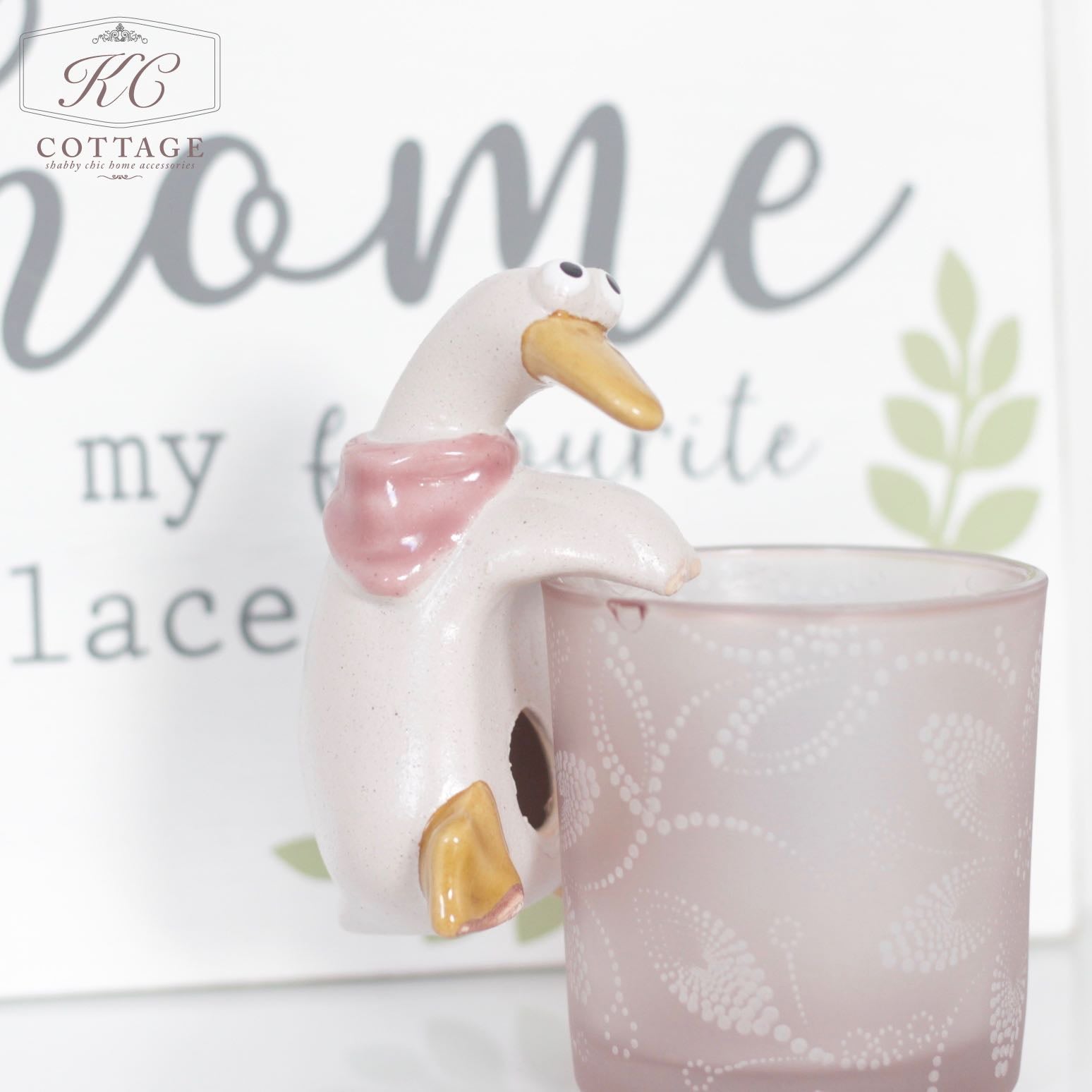 Ceramic Animal Plant Pot Hangers Duck
