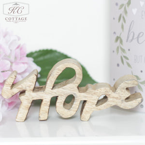 Wooden Hope Block