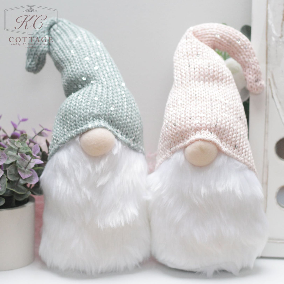 Fabric Gonks Pink & Mint Green