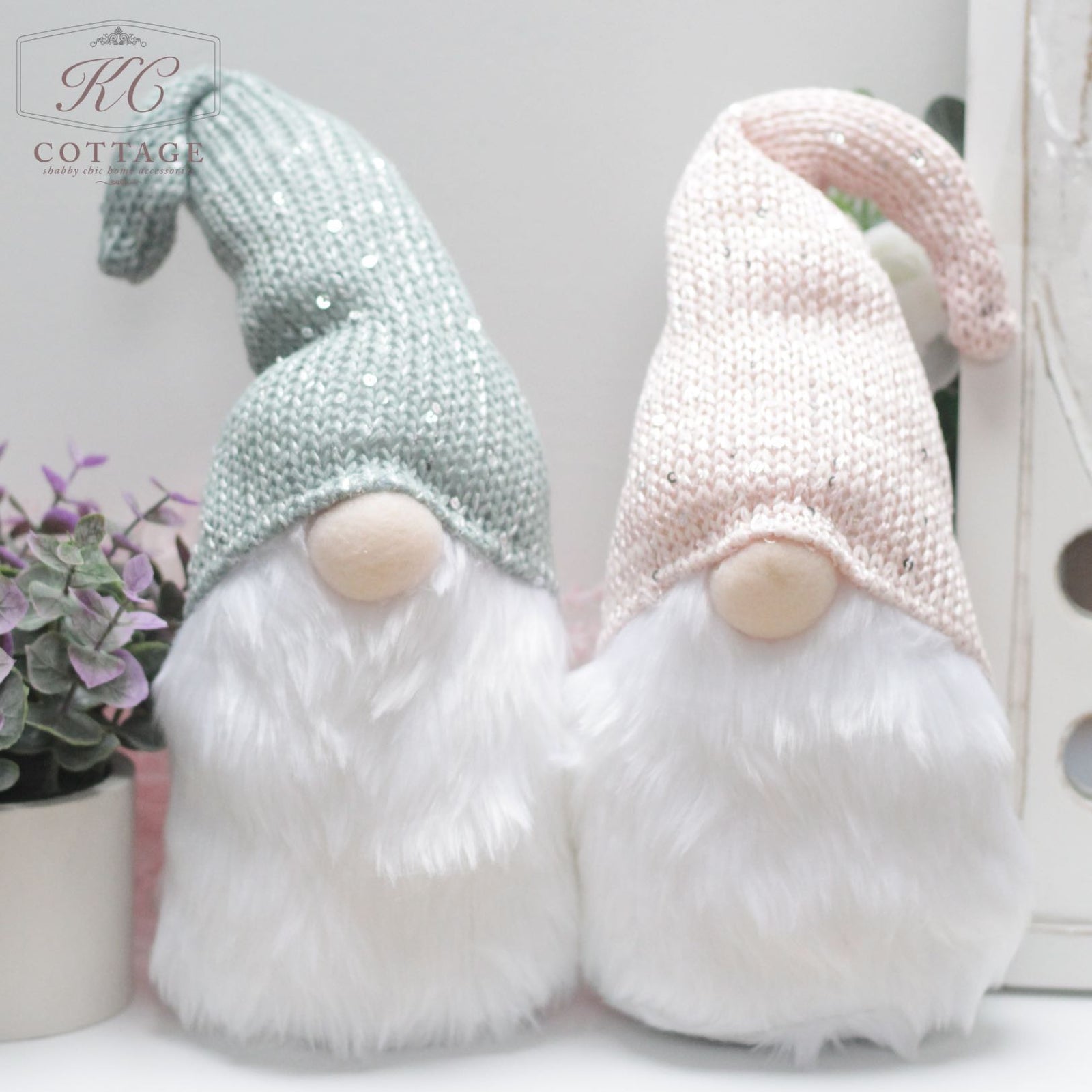 Fabric Gonks Pink & Mint Green