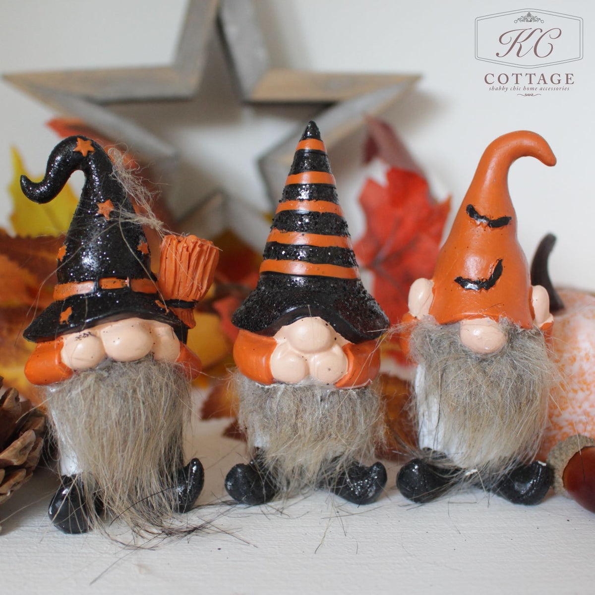 Halloween Ceramic Gonk Set