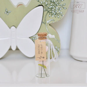 special_friend_miniature_bottle_flower_gift